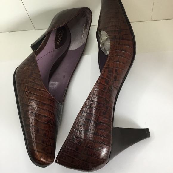 Women's Shoes Liz Claiborne Flex Heel/ Pumps Embossed Print Size 7.5 - Picture 7 of 12